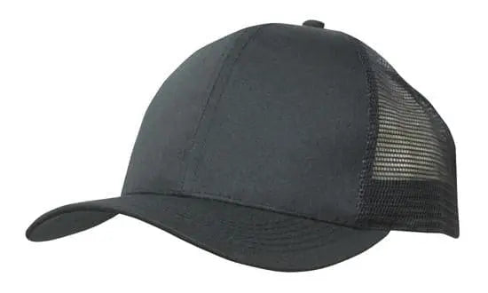 Headwear Mesh Back Breathable P/twill 3819 Caps X12 - 3819 Metro Workwear.